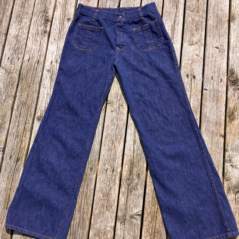 1970's Vintage "Cheap Jeans" Brand Jeans